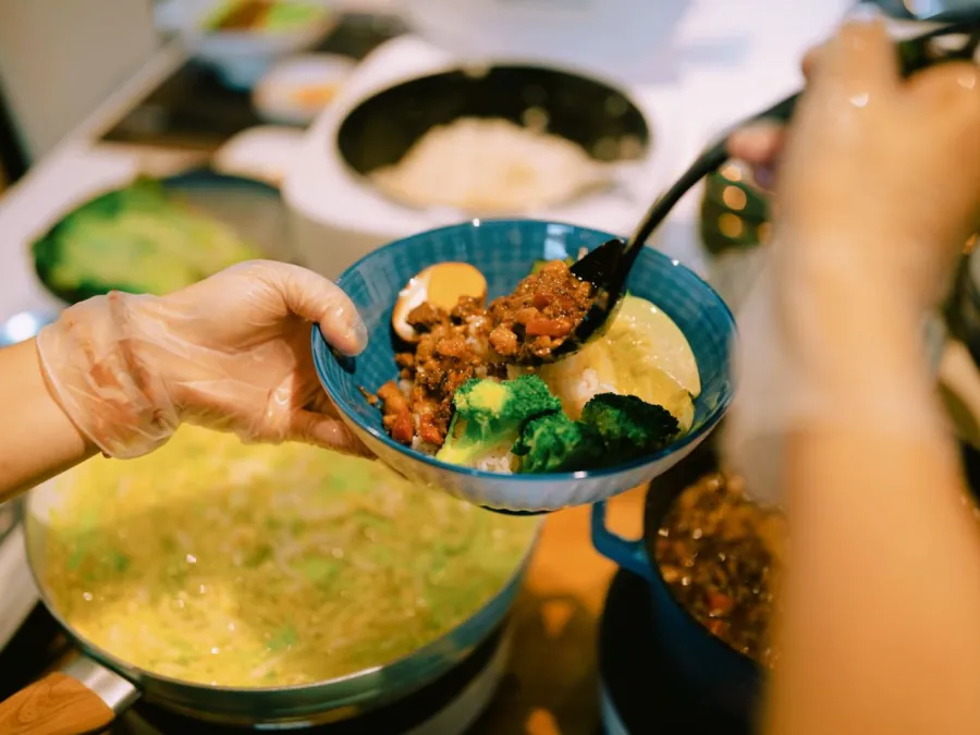 认真挑选的食品